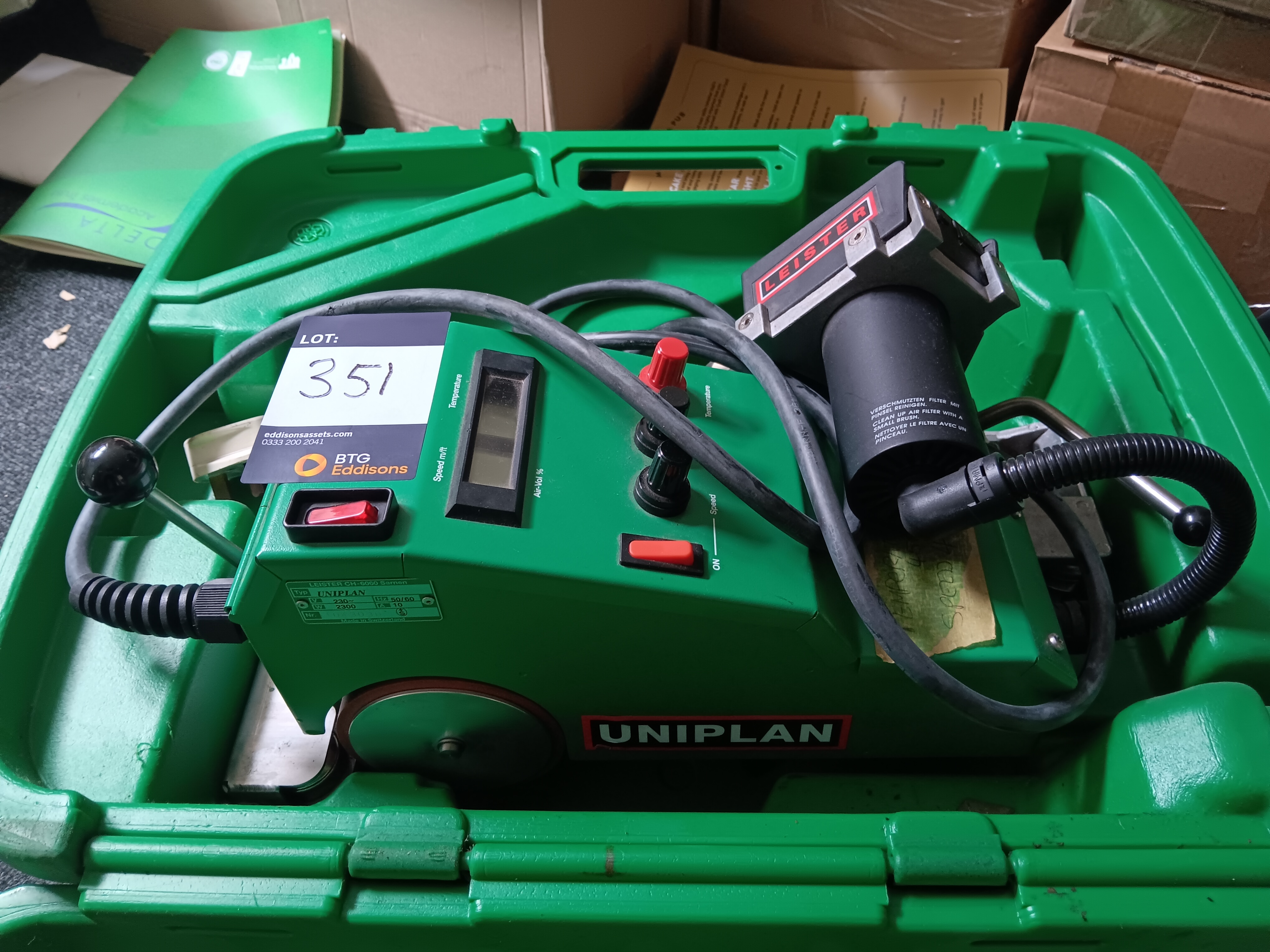 Leister Uniplan banner welder - photo 1