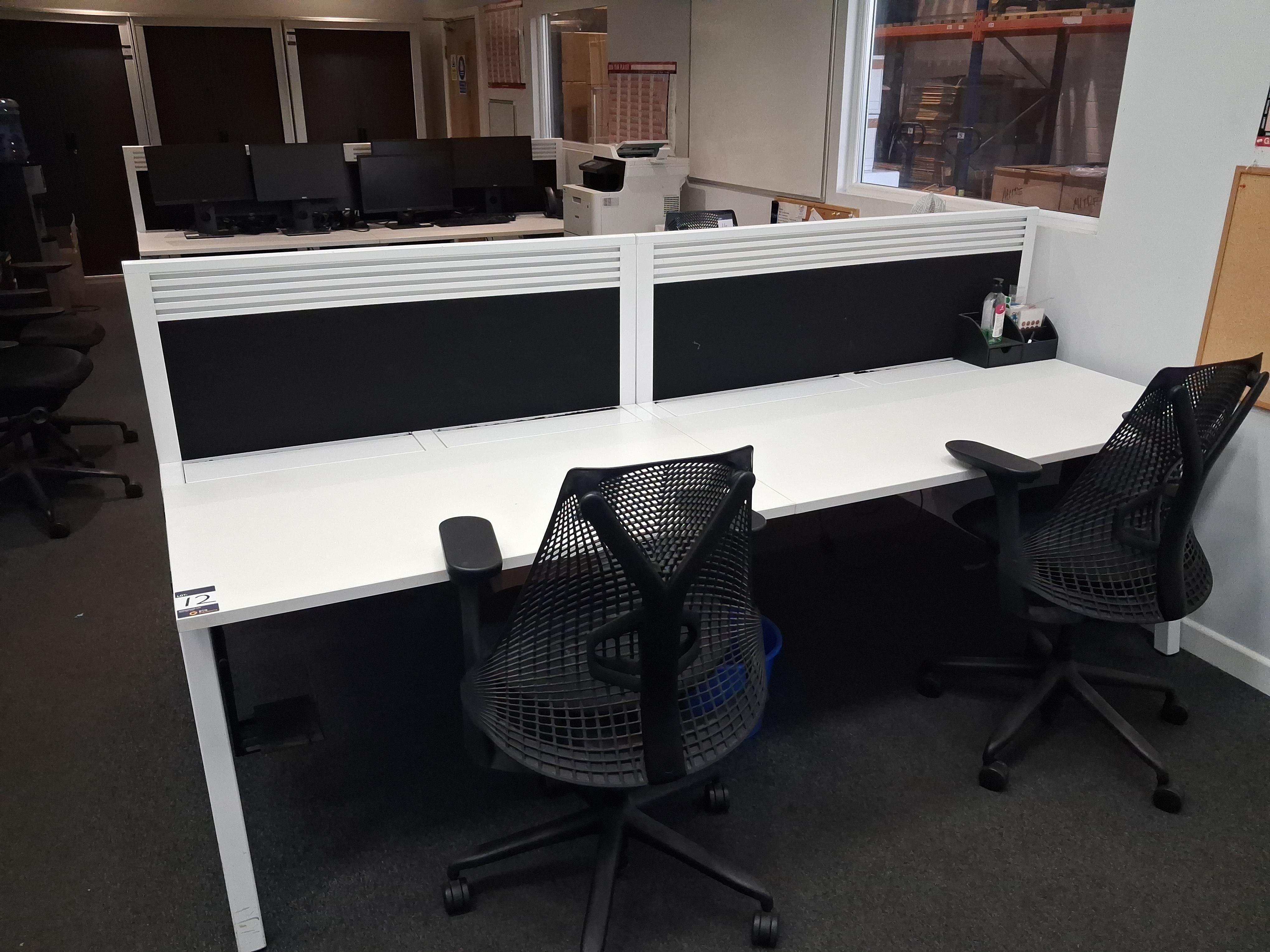 2x Bench Desks - photo 1