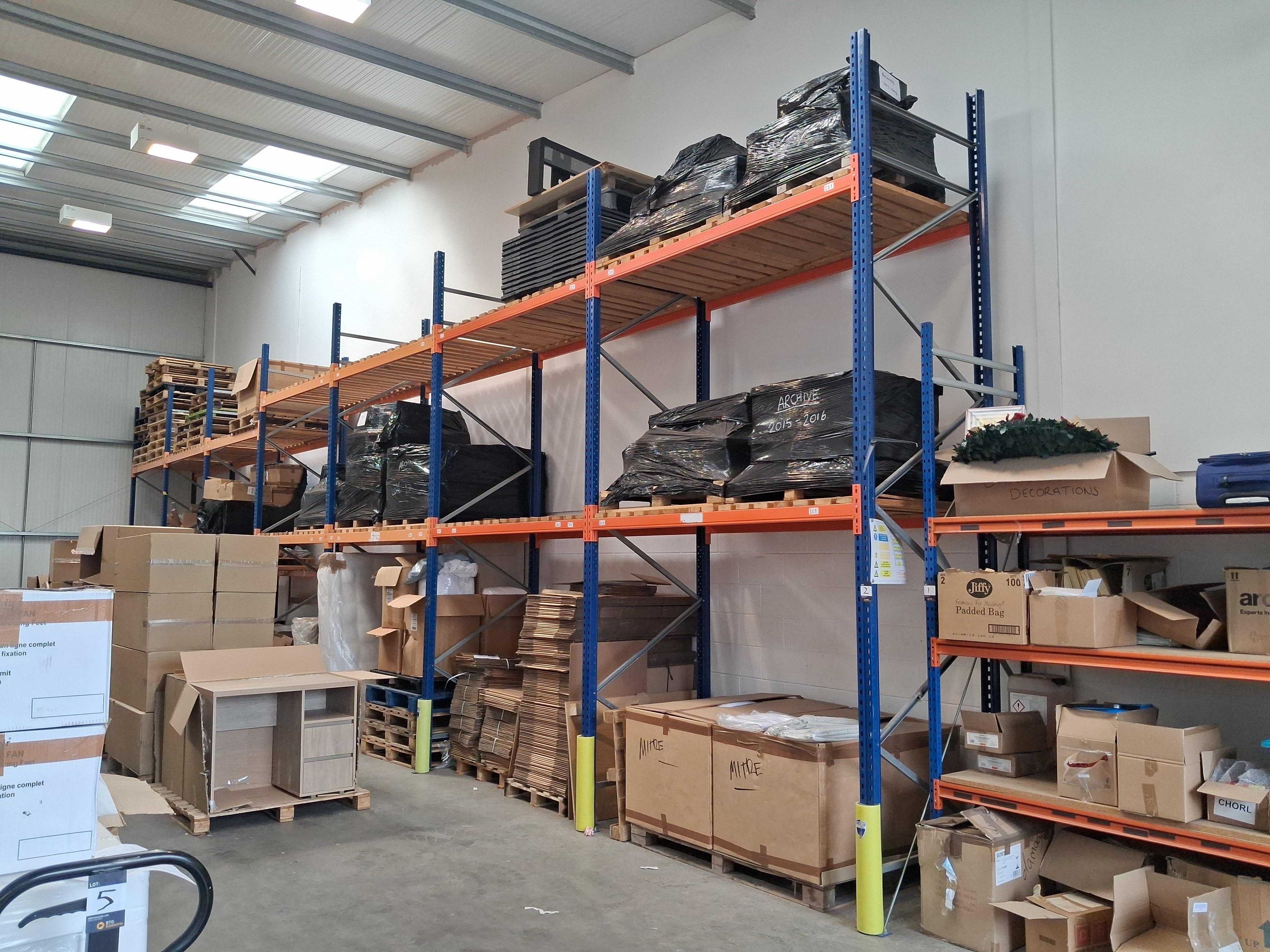 7x Bays of Boltless Pallet Racking - photo 1