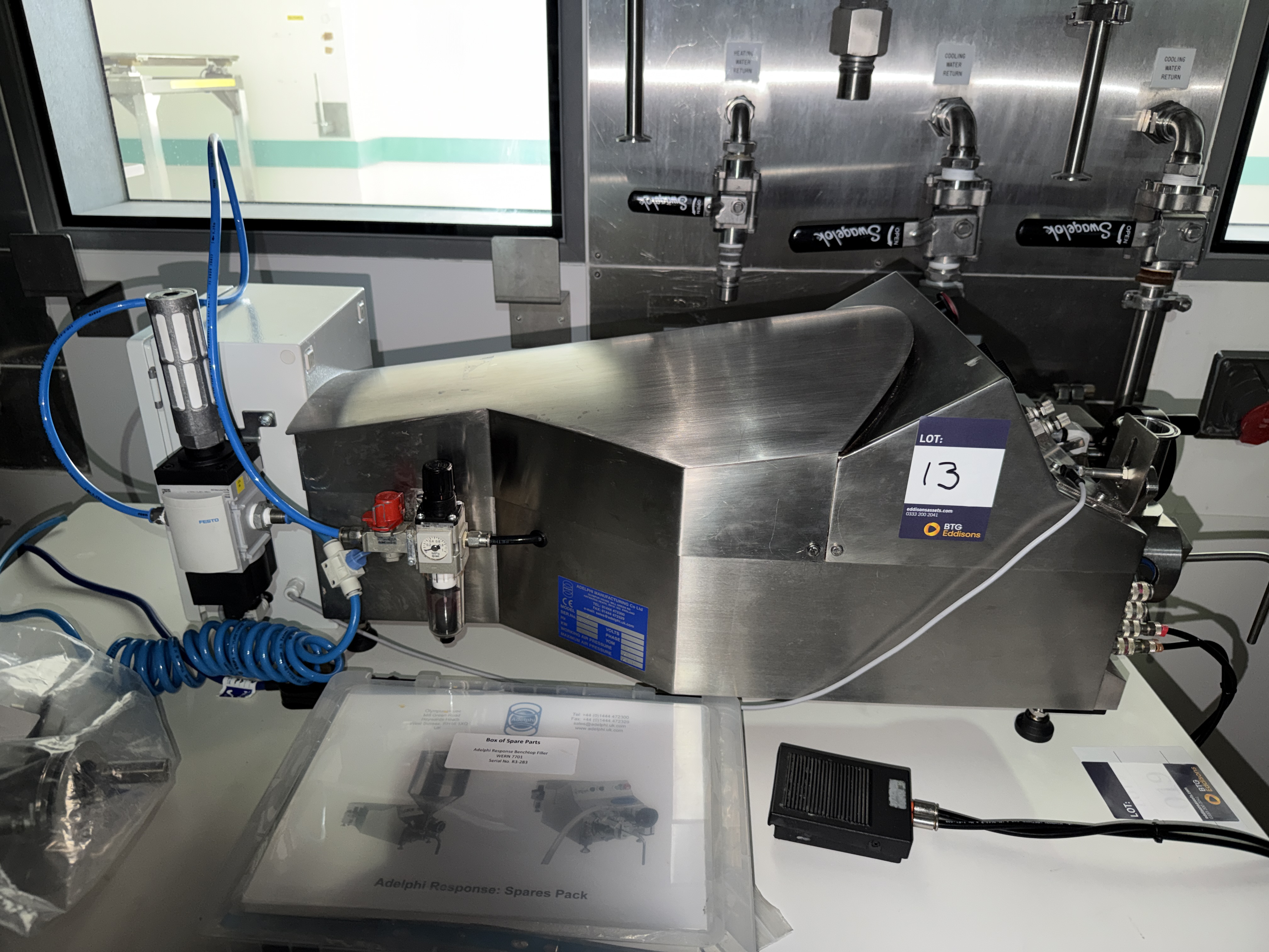 Adelphi Response Bench Top Filler. SN R3-283. YOM 2103. This lot is Buyer to Remove. Please note tha - photo 1