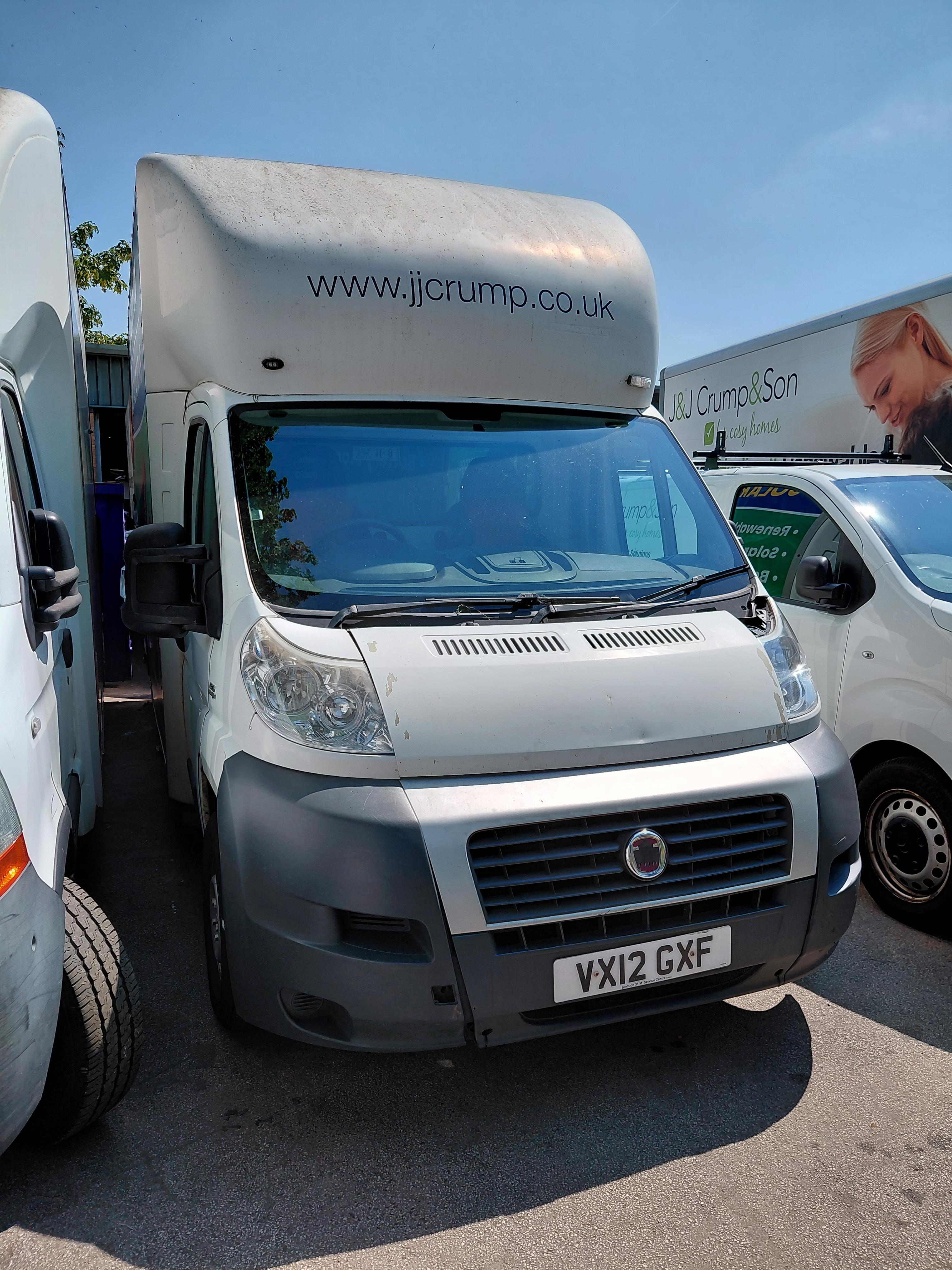FIAT DUCATO 130MultiJet Maxi Mover Box Van. Registration: VX12 GXF. Mileage: 325,759. Date Registere - photo 1