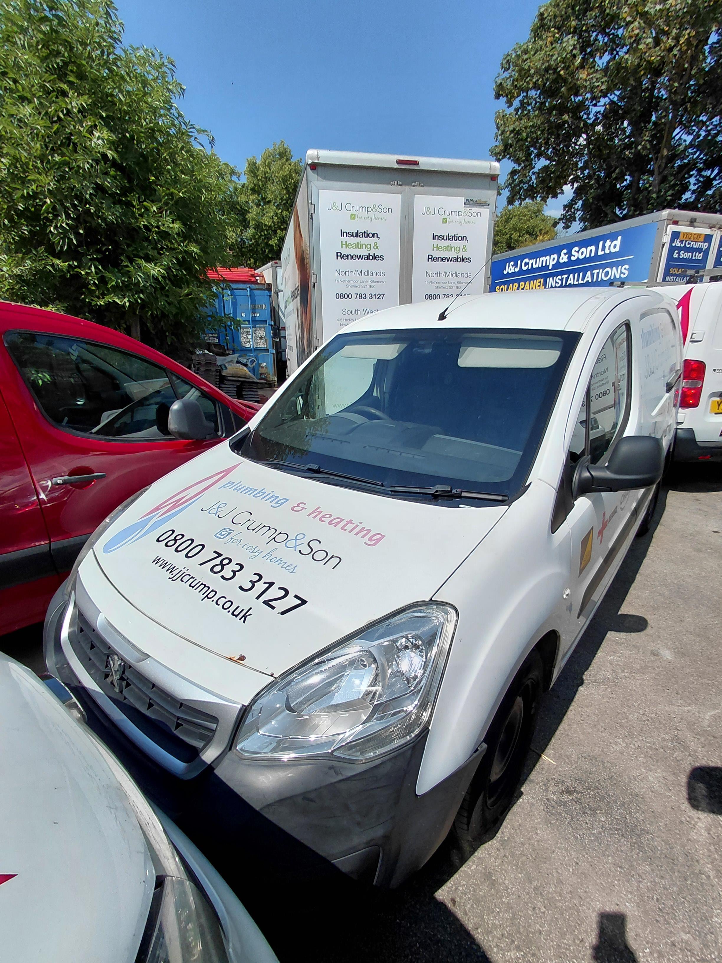 PEUGEOT PARTNER L2 DIESEL 750S 1.6 BlueHDi 100 Van. Registration: MA67 PPX. Mileage: 169,733. Date - photo 1
