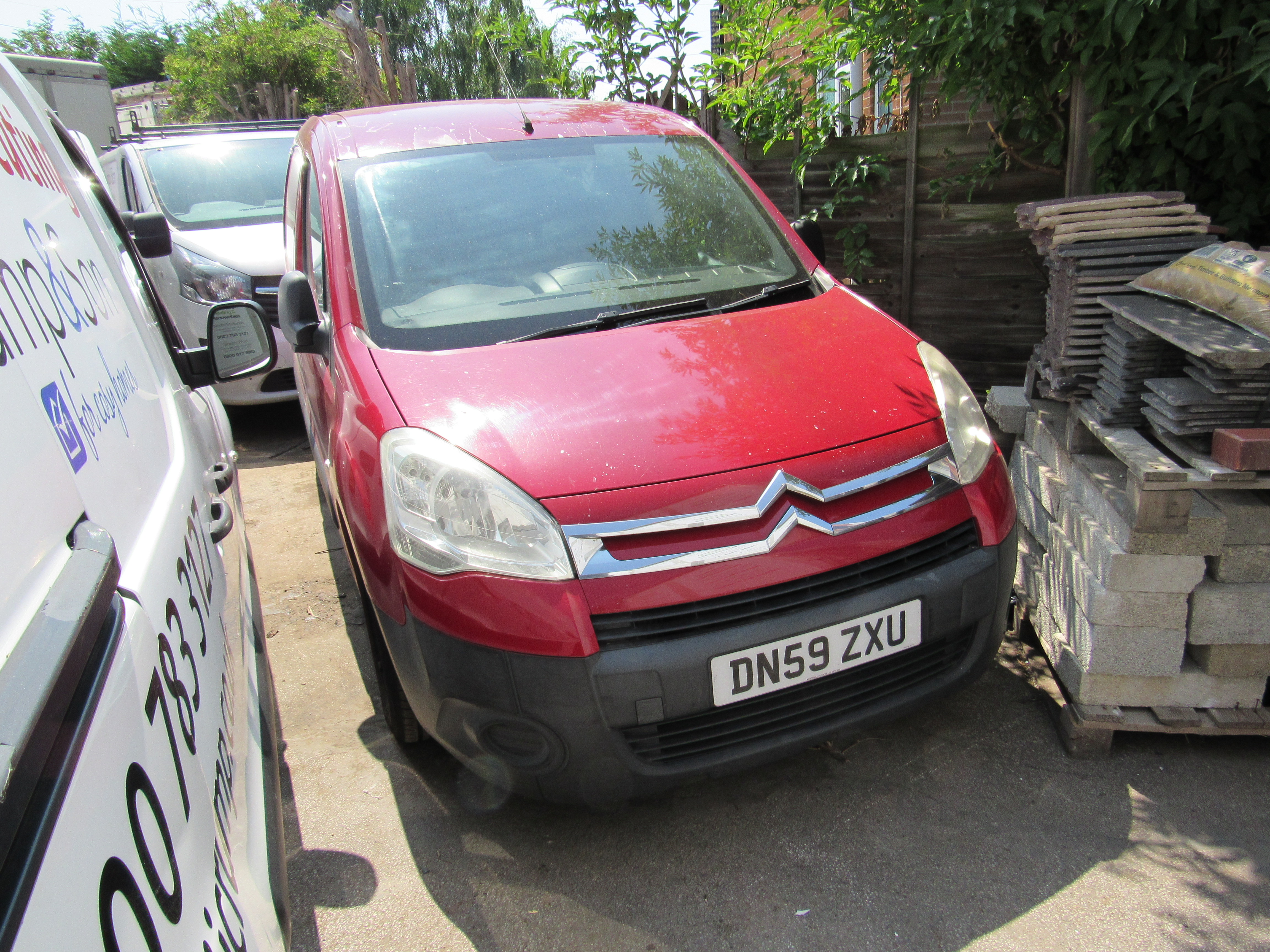 CITROEN BERLINGO L1 DIESEL 1.6 HDi 850Kg LX 90ps. Registration: DN59 ZXU. Mileage: 196,705. Date Reg - photo 1