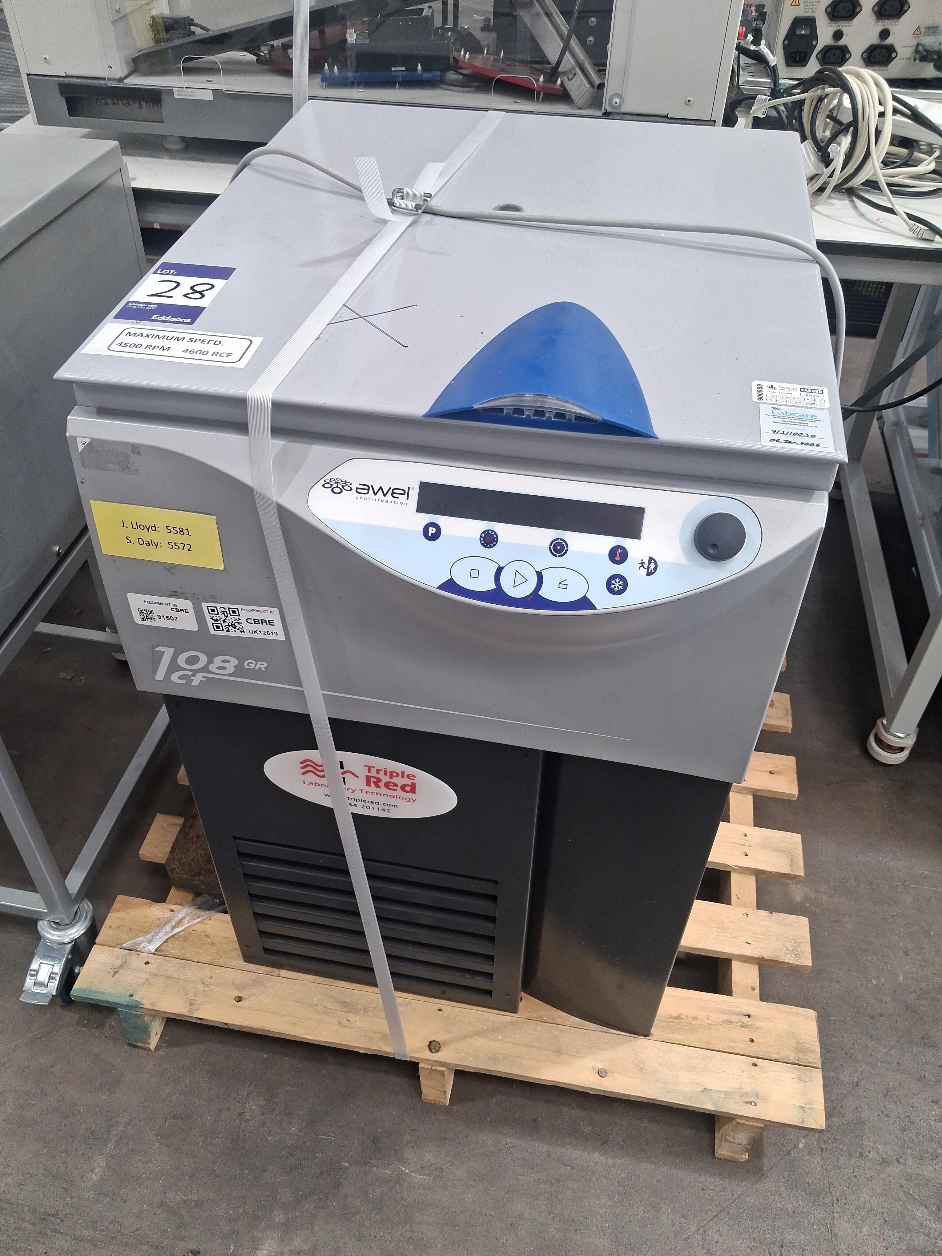 Well CF 108 GR large capacity, refrigerated floor-standing Laboratory Centrifuge - photo 1