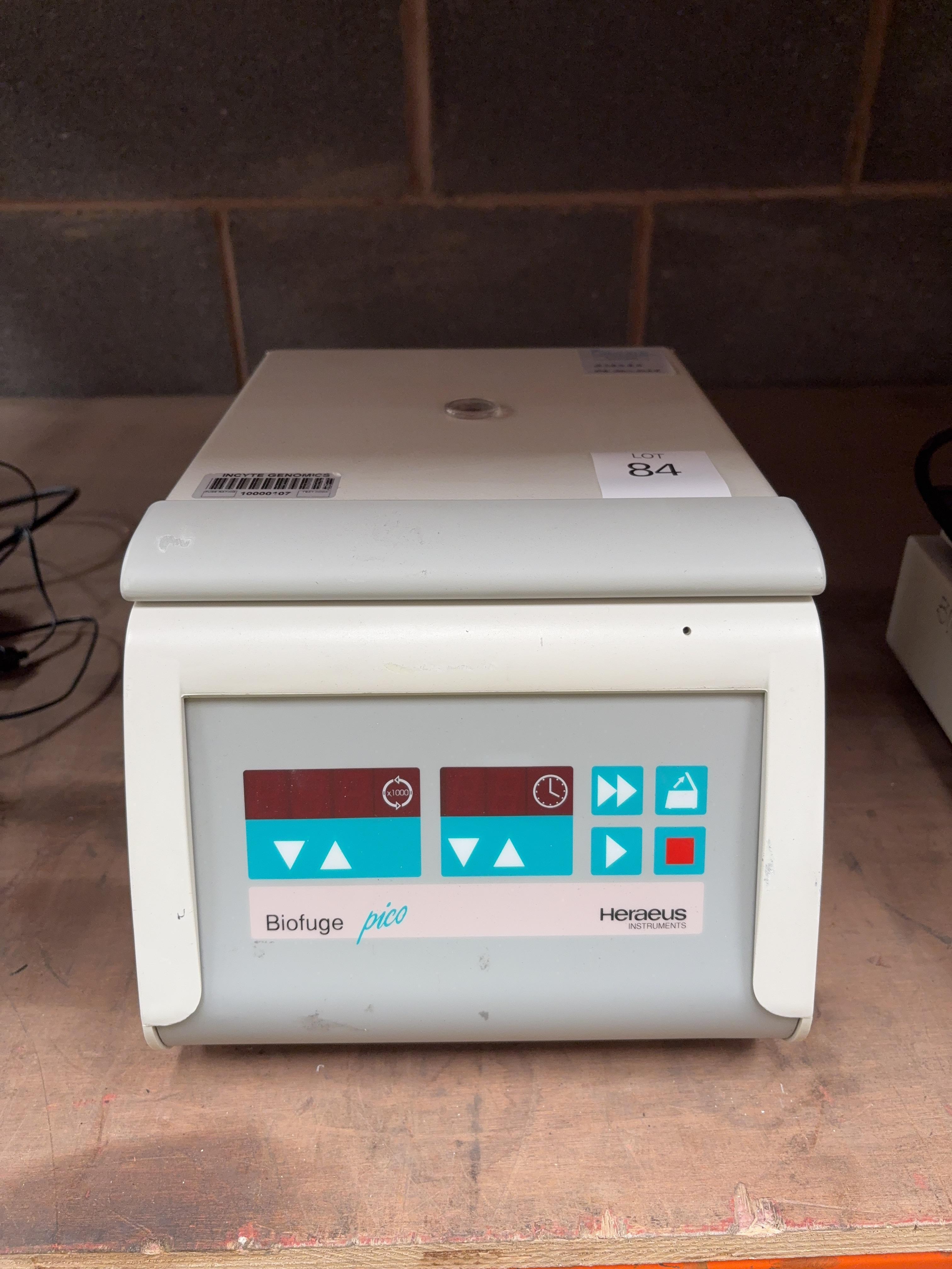 Heraeus Instruments Biofuge PICO centrifuge - photo 1
