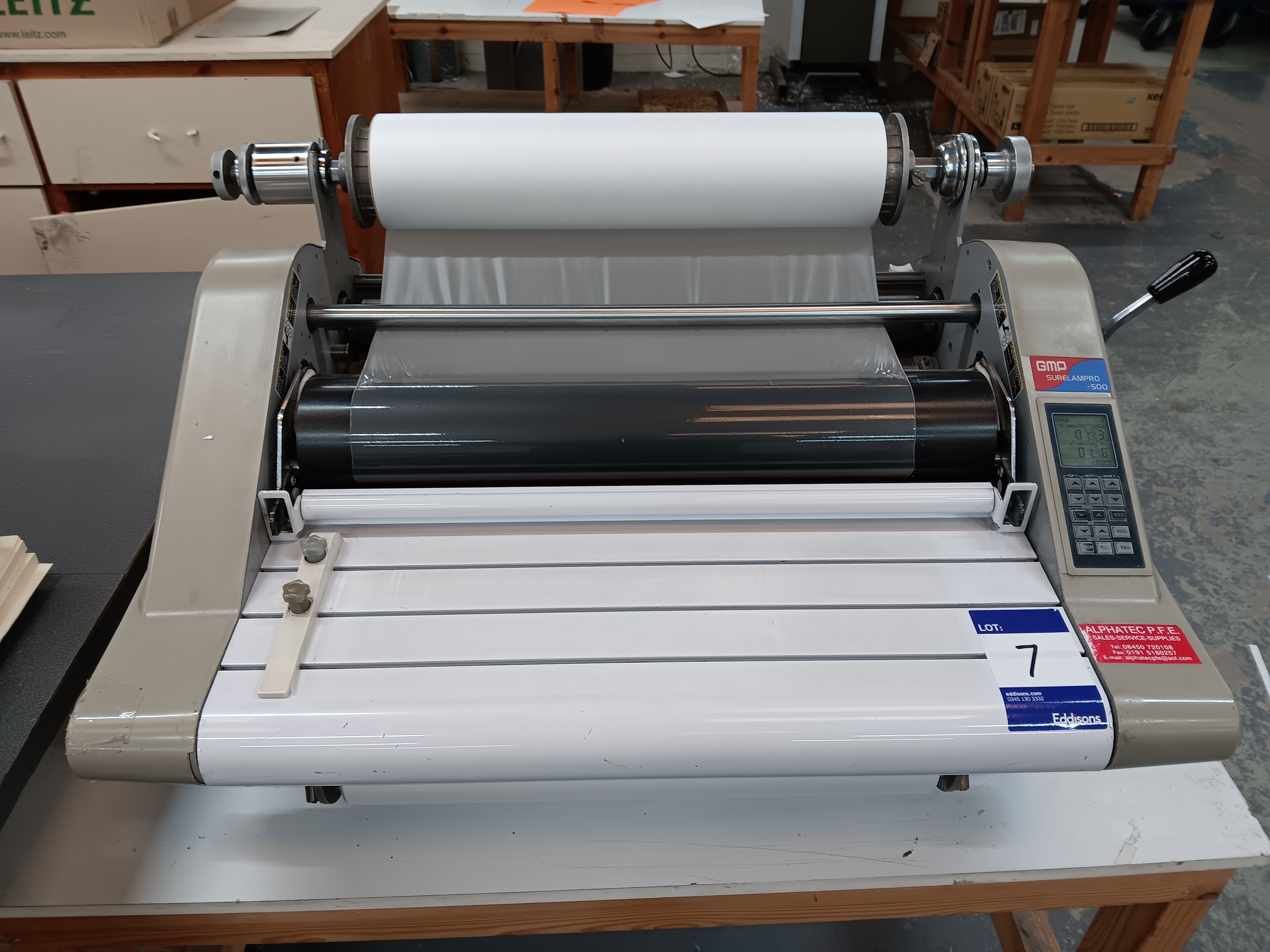 GMP Surelampro 500 Roll Laminator - Serial Number SS04L30223 - photo 1