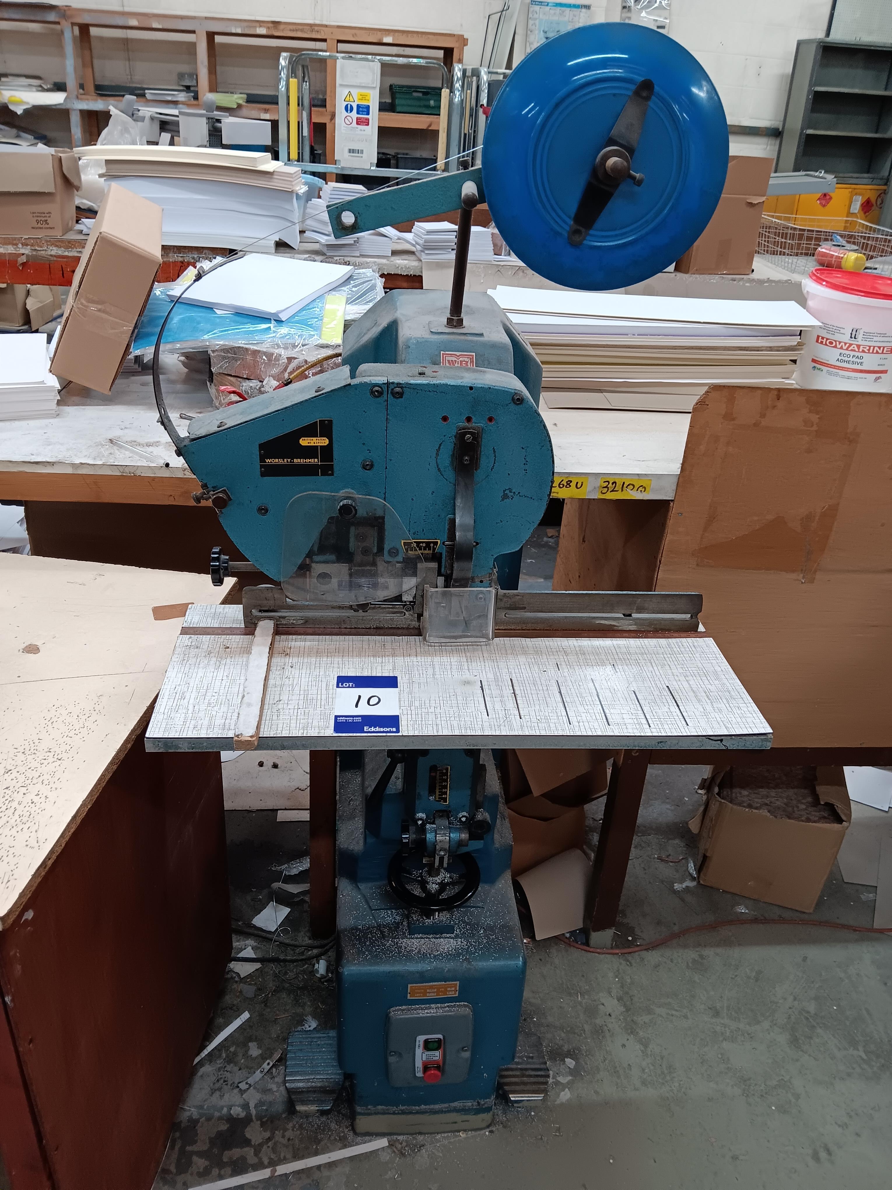 Worsley-Brehmer Model S Wire Stitcher - Serial Number 1520 - photo 1