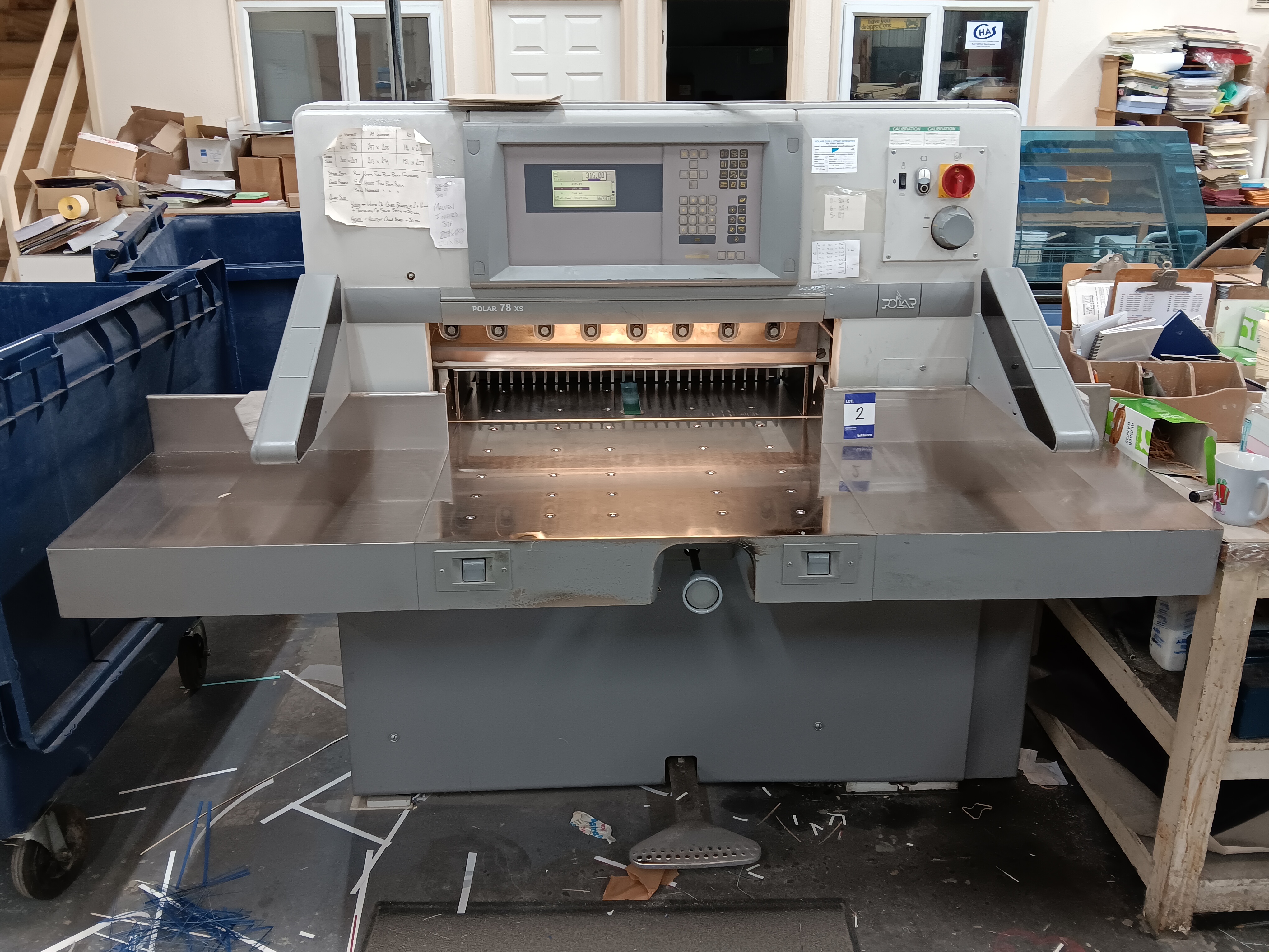 Polar Mohr 78 XS Paper Guillotine - Serial Number 7761312 - photo 1