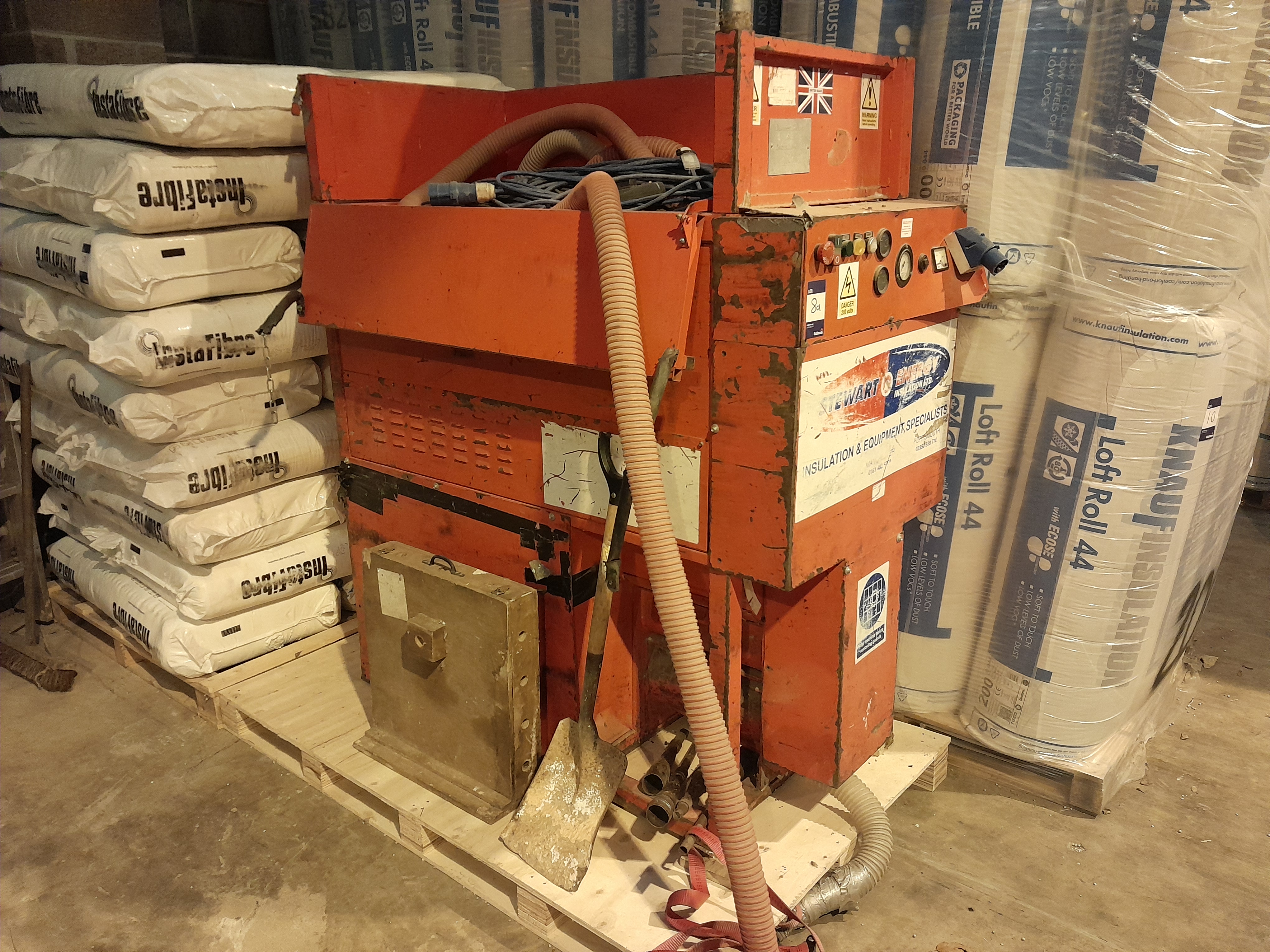 Stewart Energy insulation blower/mixer, as lotted - photo 1