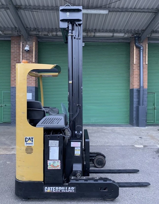 Caterpillar NR 14K Electric Reach Forklift Truck RESERVE SIGNIFICANTLY REDUCED 1400kg capacity 6 - photo 1