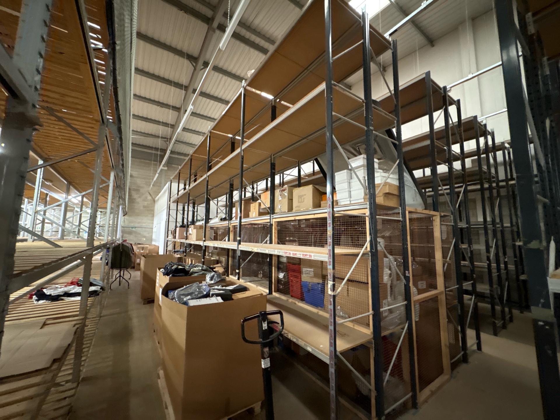 10 Bays Back-to-Back Warehouse Shelving - photo 1