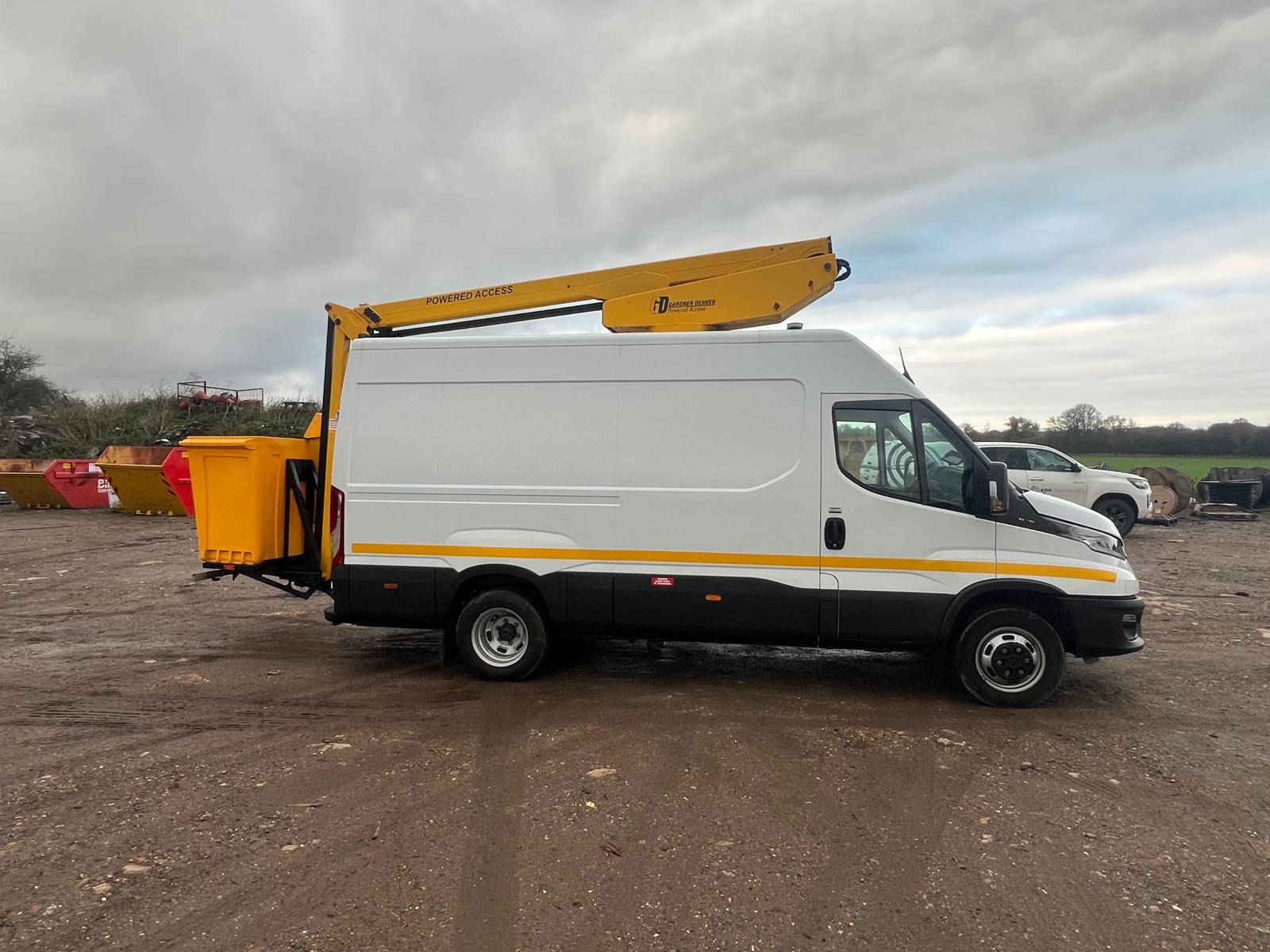 Iveco 50C18 with Van Mounted Access Platform, MEWP, Only 13,357 Miles, MOT to 31st January 2026 - photo 1