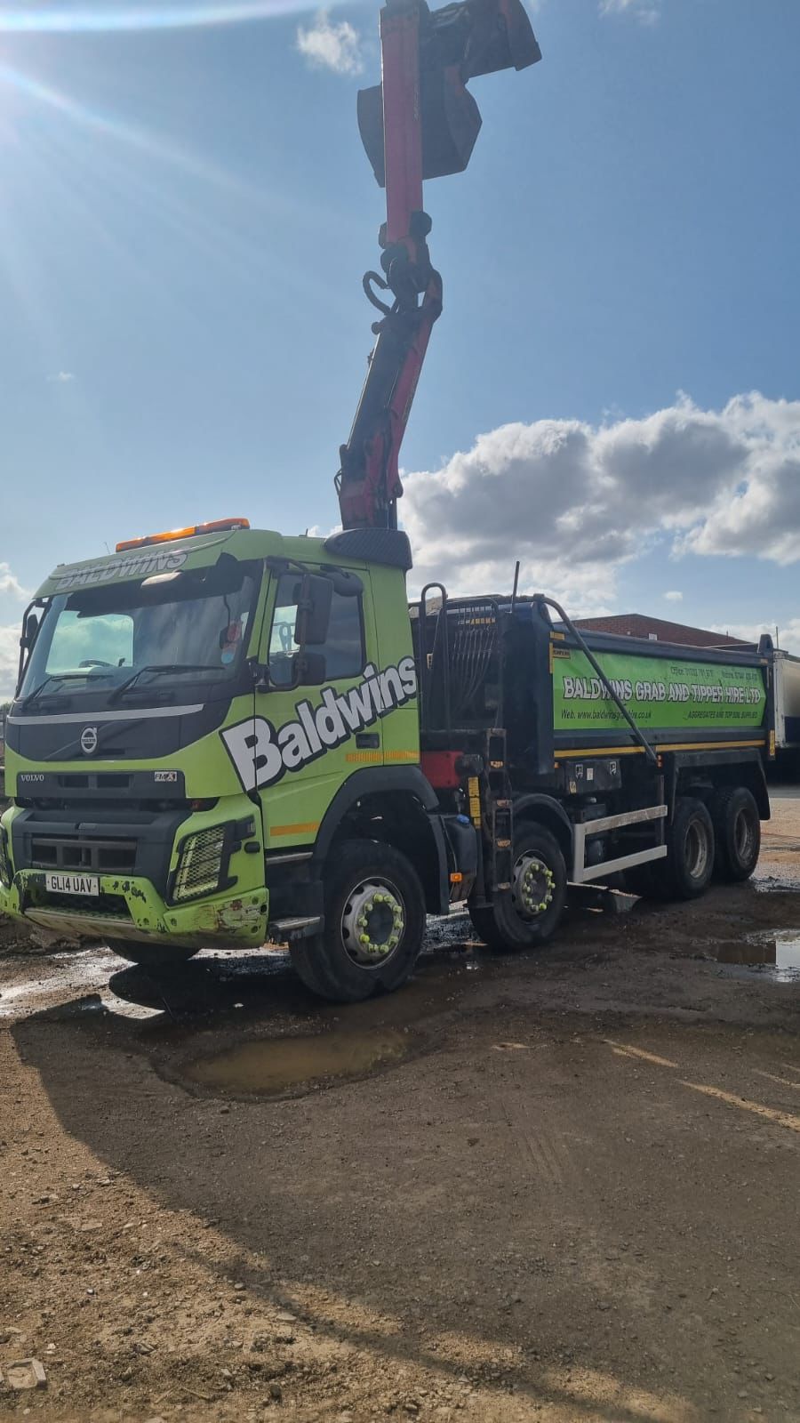 2014 Volvo FMX Grabber Tipper 414217km / 257382 Miles - photo 1