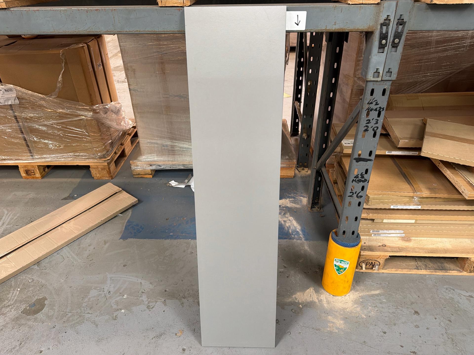 Job Lot of 36 x Dust Grey Kitchen Cabinet Front Door 300mm x 1244mm - 61481007 - photo 1