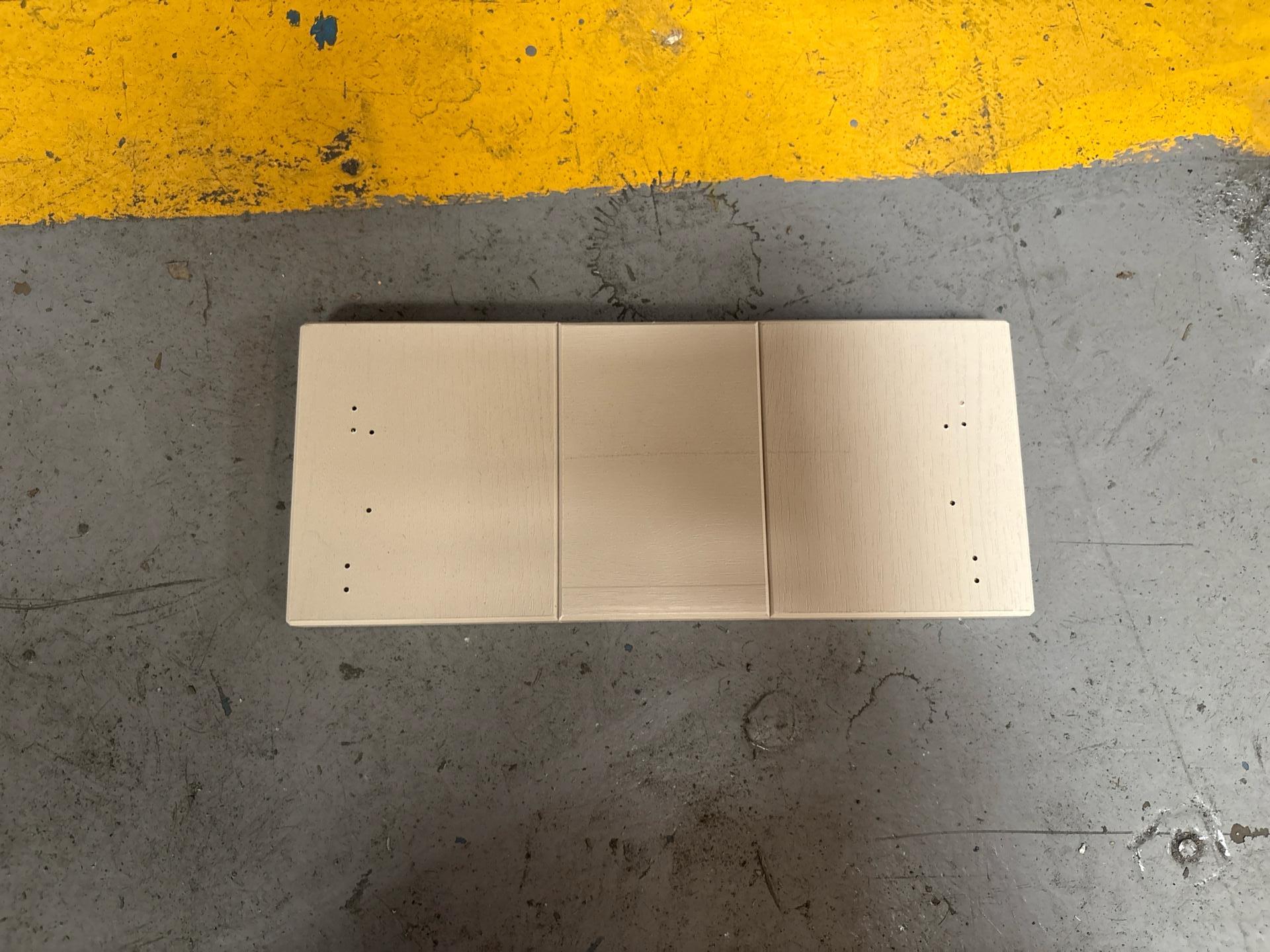 Job Lot of 90 x Sage Green Kitchen Cabinet Drawer Front 300mm x 124mm - 60432400 - photo 1