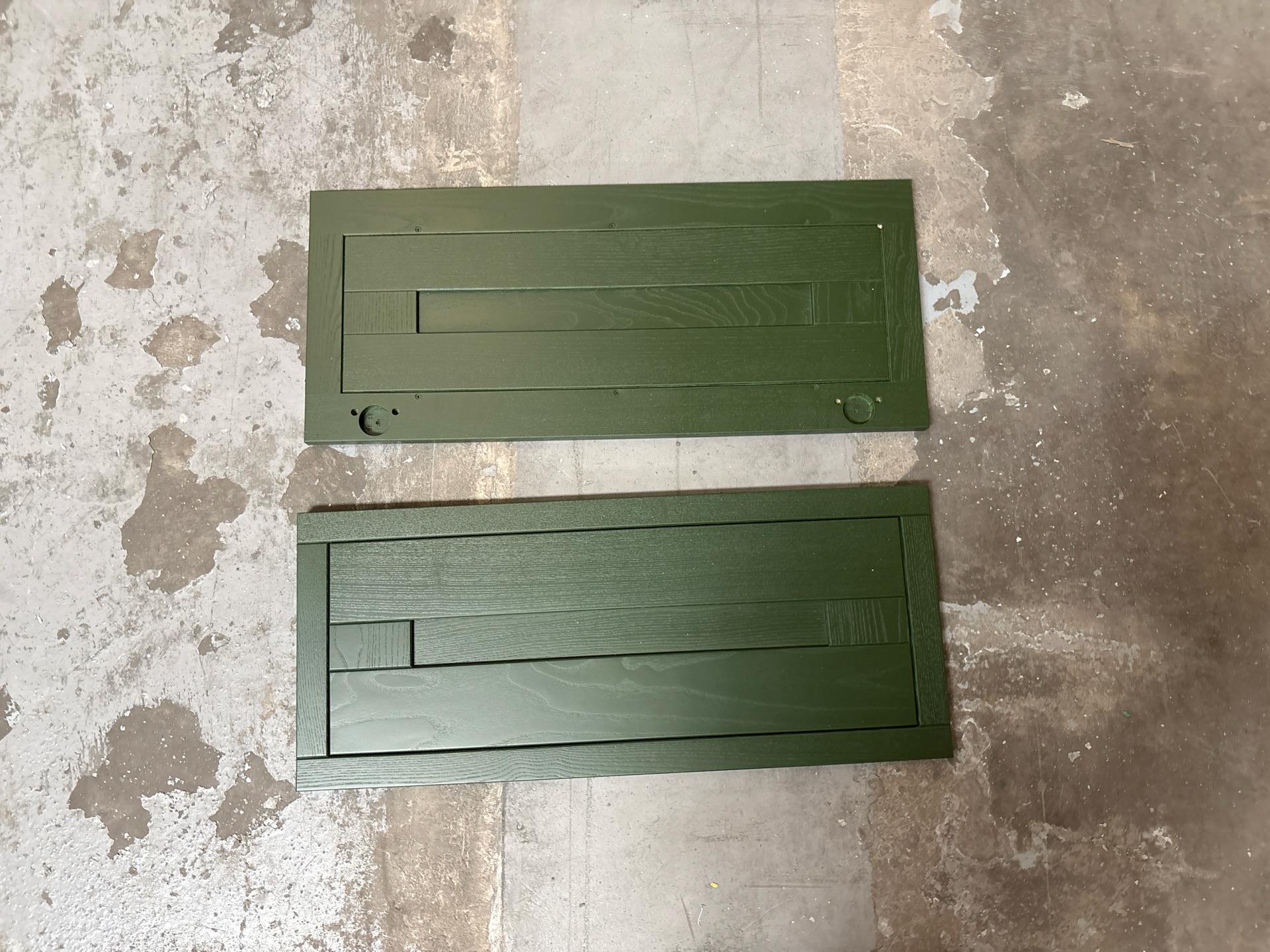 Job Lot of 25 x Sage Green L-Shaped Corner Front Door 700mm - 60434503 - photo 1