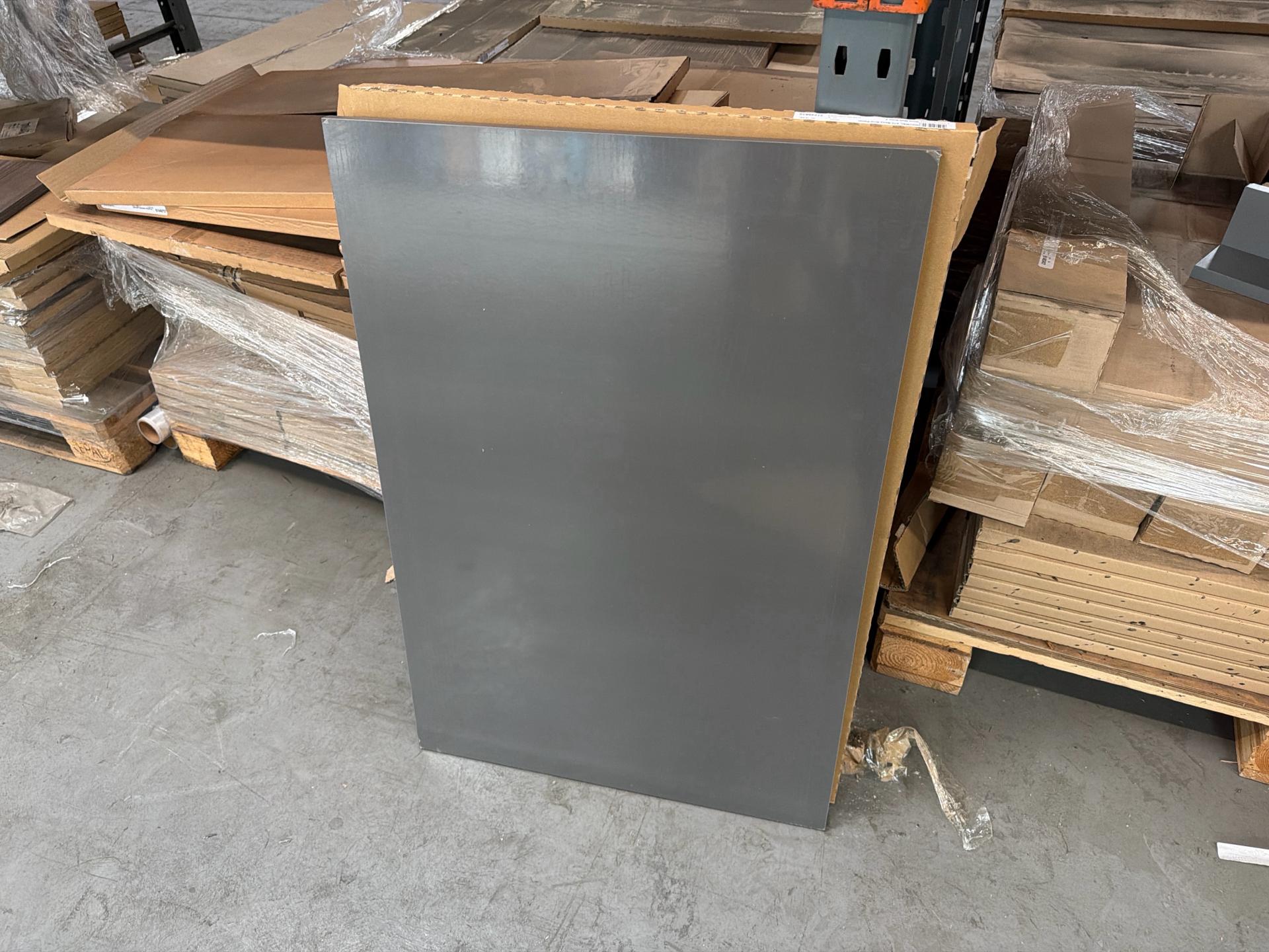 Job Lot of 95 x Grey Matt Full End Panel 915mm - 21249810 - photo 1