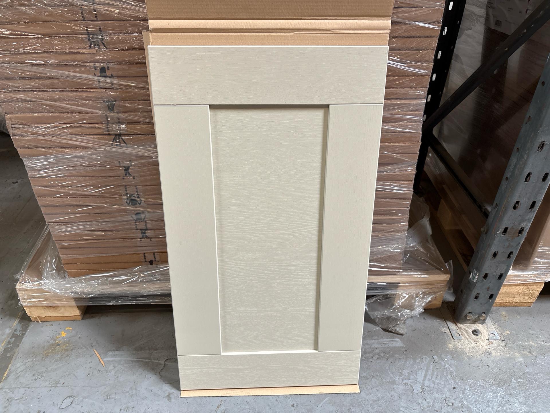 Job Lot of 25 x Sage Green Kitchen Cabinet Drawer Front 800mm x 444mm - 22064505 - photo 1