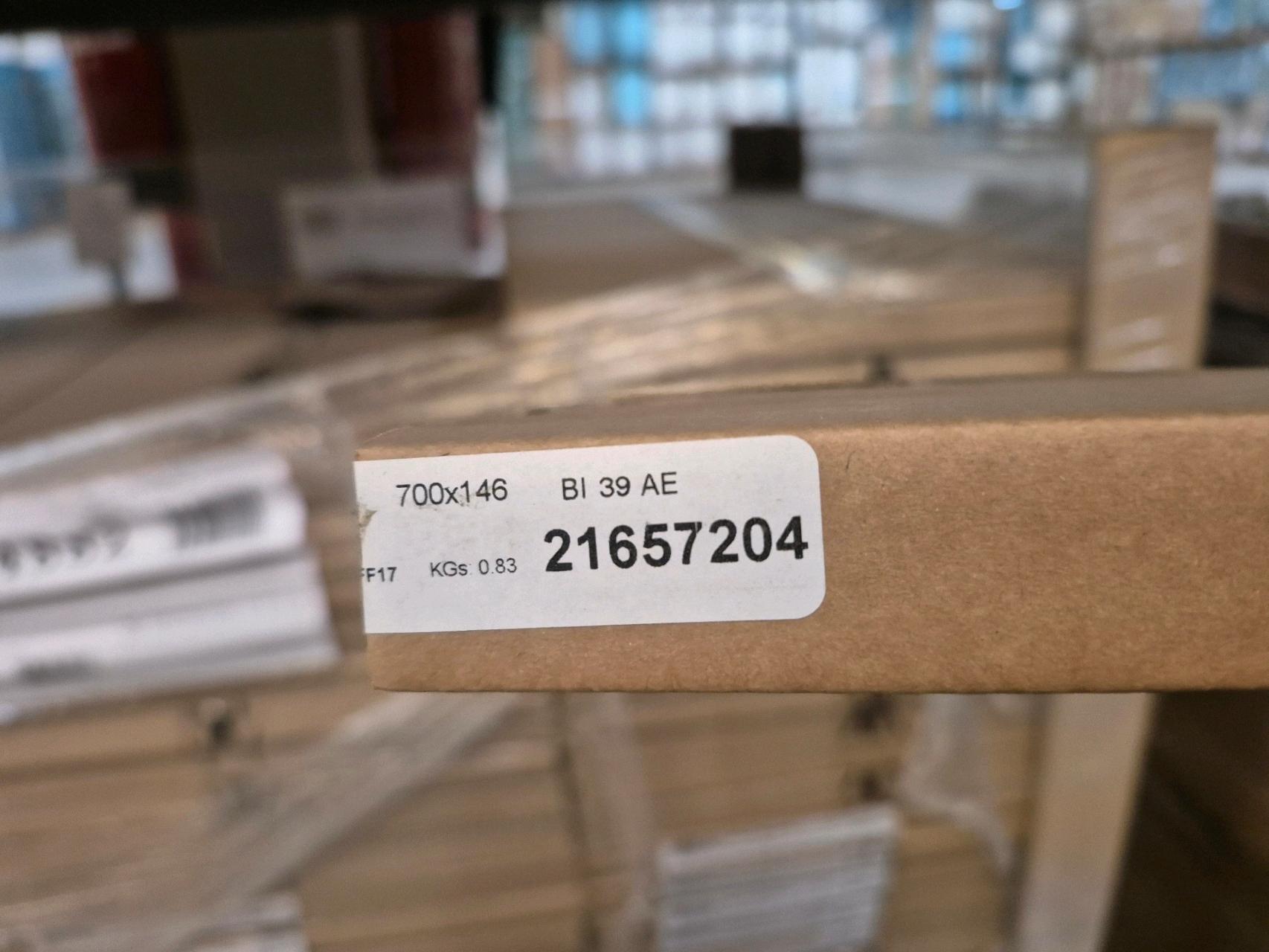 Job Lot of 40 x Dove Grey Wine Rack Frame 150mm - 21657204 - photo 1
