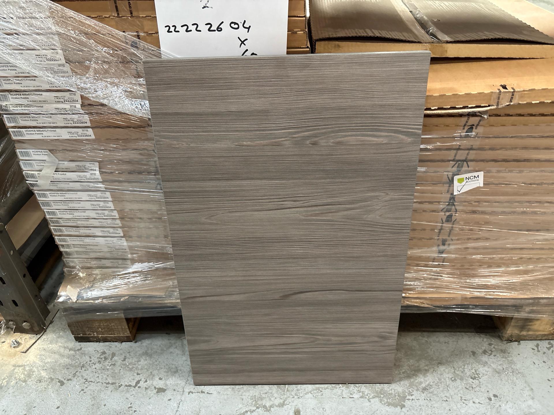 Job Lot of 40 x Graphite Kitchen Cabinet Front Door 450mm x 700mm - 61448601 - photo 1
