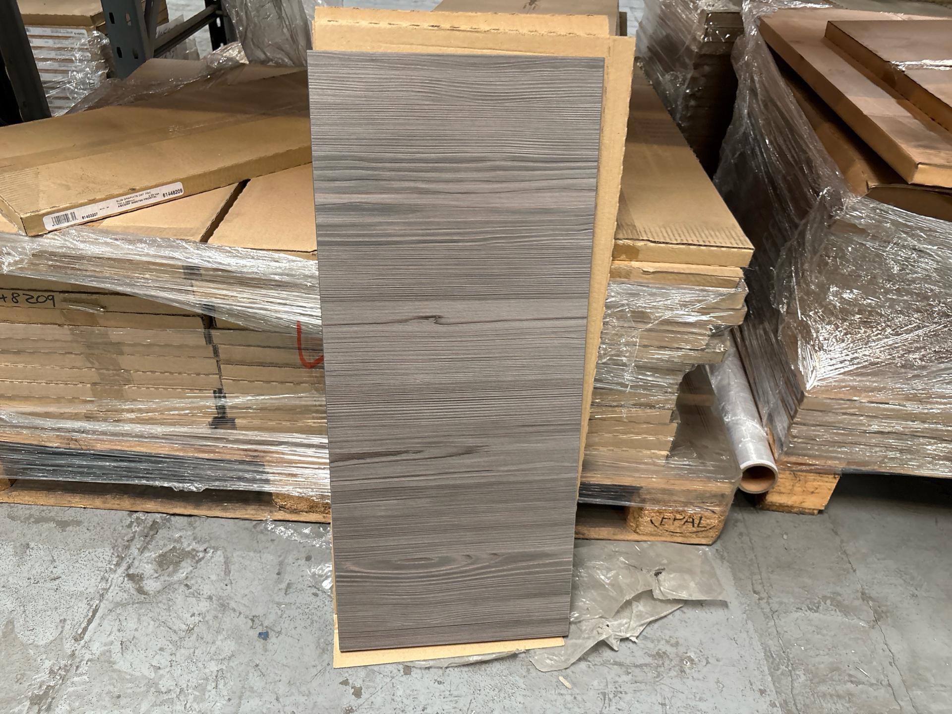 Job Lot of 55 x Graphite Kitchen Cabinet Front Door 300mm x 700mm - 61448209 - photo 1