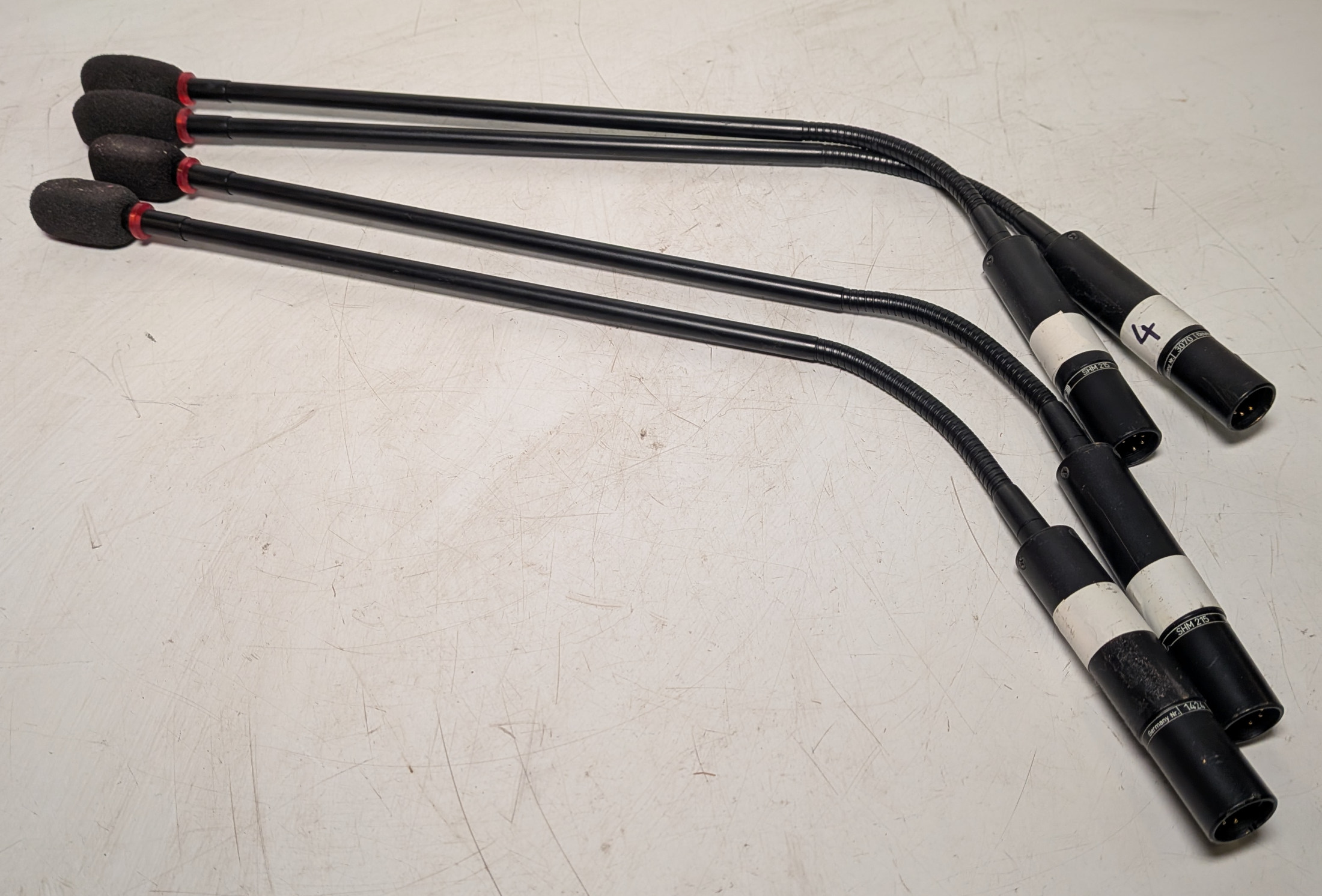4x Beyerdynamic SHM215 desk microphones - photo 1