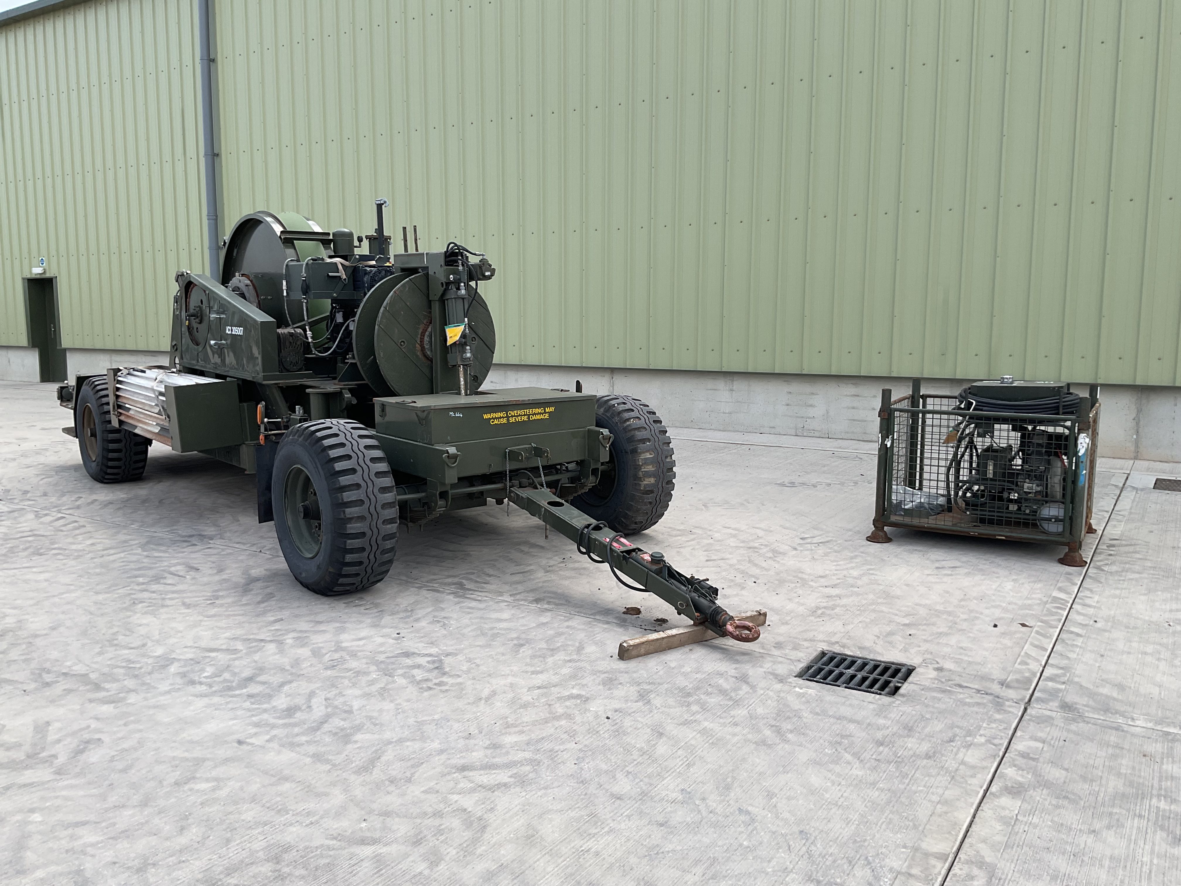 Power Winch and Aircraft R3covery System with Tools and Accessories 16 hours only 4 wheel Trailer - photo 1