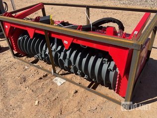 Raytree RMBD72 72" Skid Steer Drum Mulcher - Unused