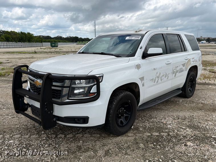 2016 Chevrolet Tahoe Police SUV