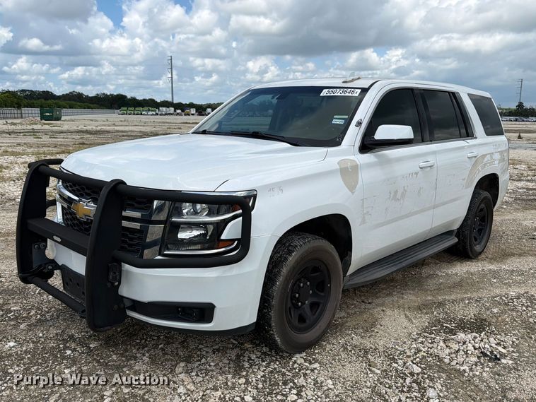 2015 Chevrolet Tahoe Police SUV