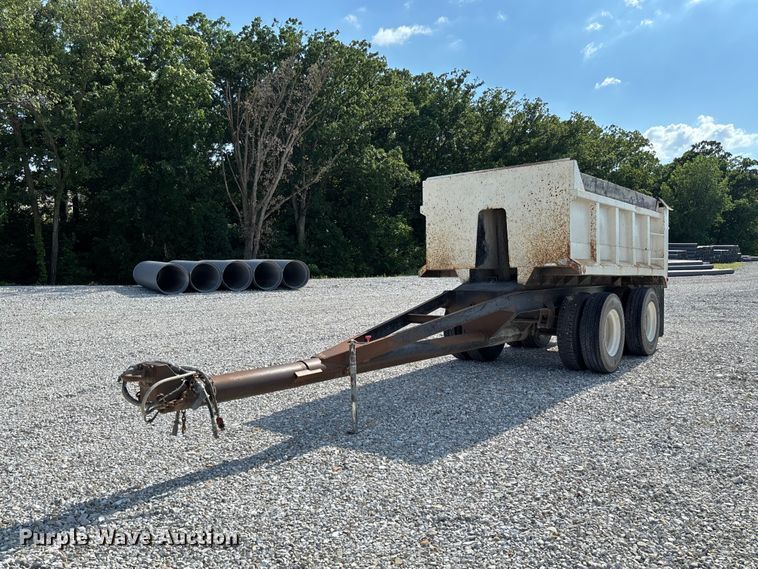 End Dump Pup Trailer