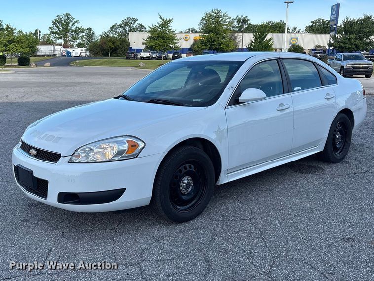 2016 Chevrolet Impala Police Cruiser