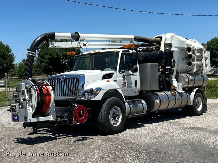 2009 International WorkStar 7400 Sewer Jetter Truck