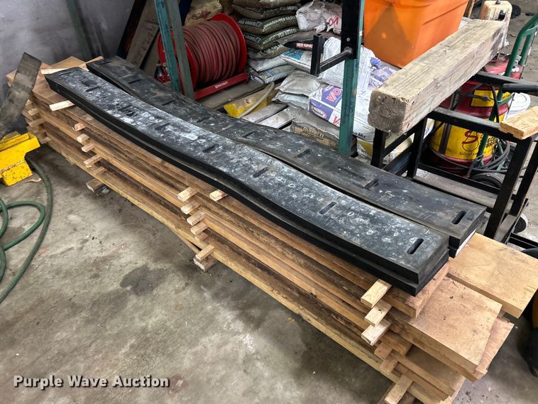(4) Rubber Snow Plow Blades