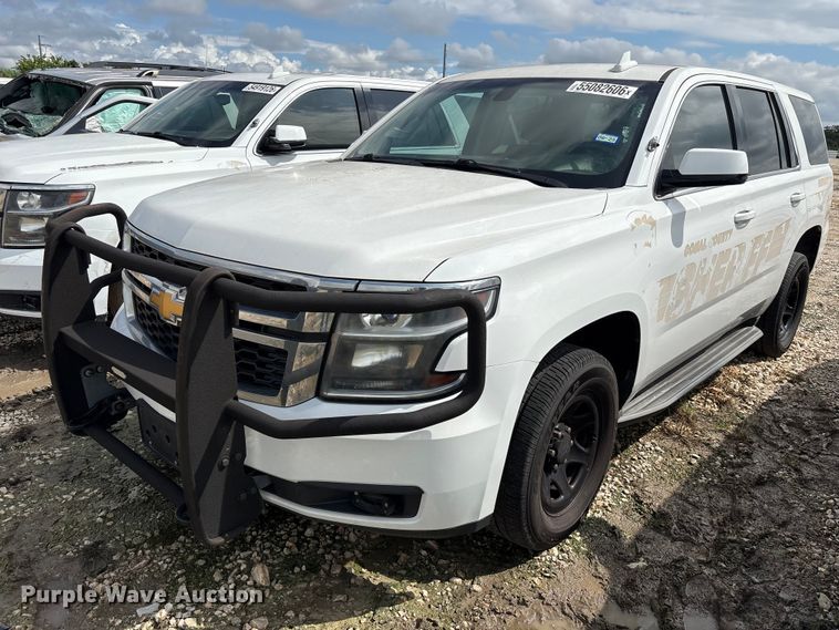 2015 Chevrolet Tahoe Police SUV