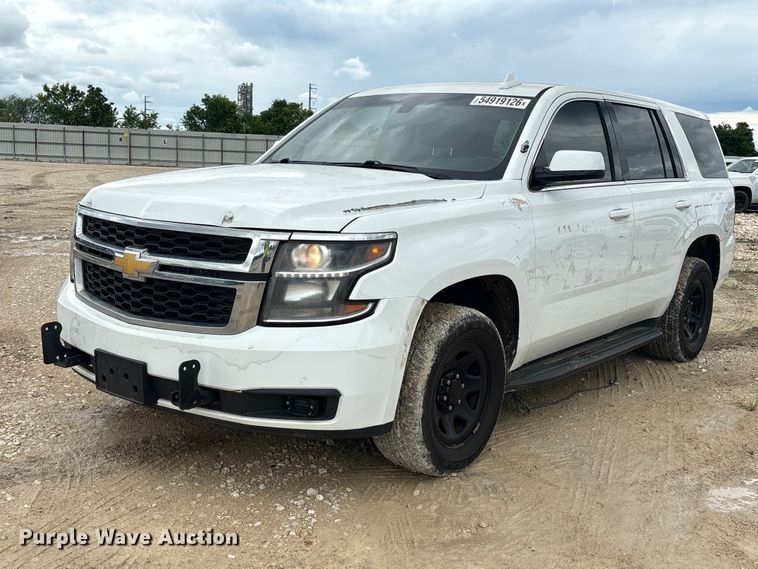 2017 Chevrolet Tahoe Police SUV
