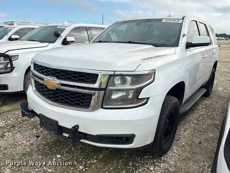 2017 Chevrolet Tahoe Police SUV