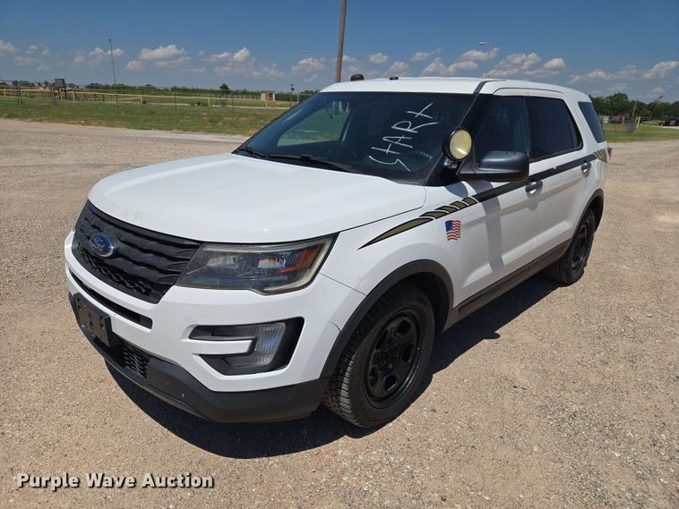 2017 Ford Explorer Police SUV