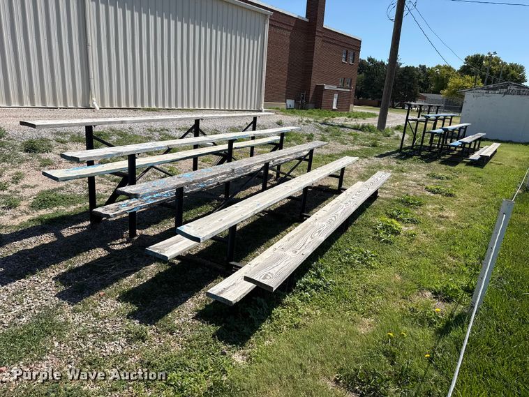 (2) Bleachers