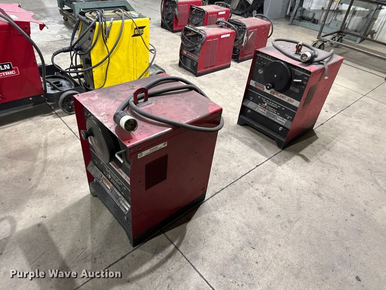 (2) Lincoln IdealArc 250 Welders