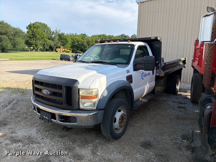 2008 Ford F550 Super Duty Dump Truck