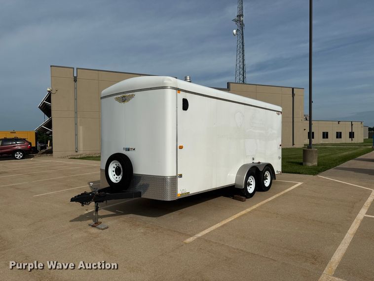 2009 H&H TC 16 2 Enclosed Cargo Trailer