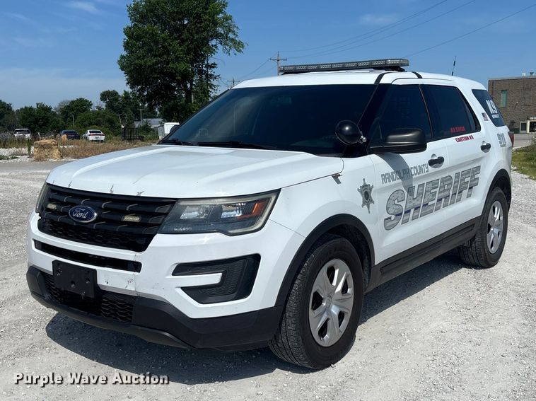 2016 Ford Explorer Police Interceptor SUV