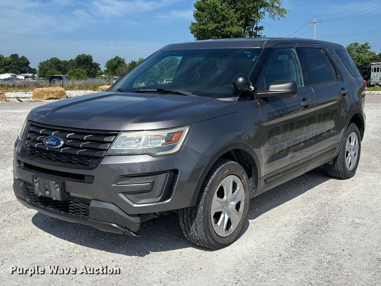2016 Ford Explorer Police Interceptor SUV