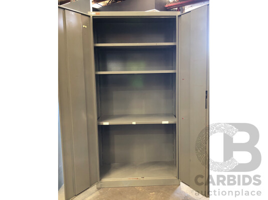 Duff Steel Two Door Storage Cabinet - photo 1