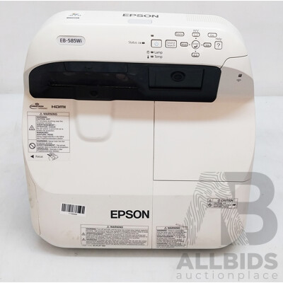 Epson (EB-585Wi) WXGA 3LCD Projector