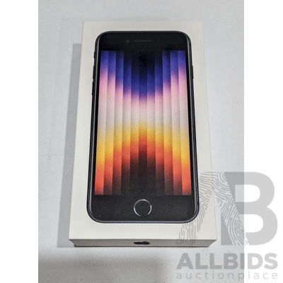 Apple (A2783) 4.7-Inch 64GB IPhone SE Midnight - Brand New - photo 1