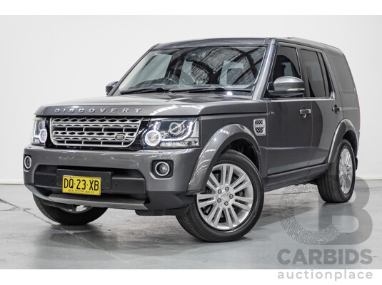 03/2014 Land Rover Discovery 4 3.0 SDV6 HSE (4x4) MY13 4D Wagon Corris Grey Turbo Diesel 3.0L - photo 1
