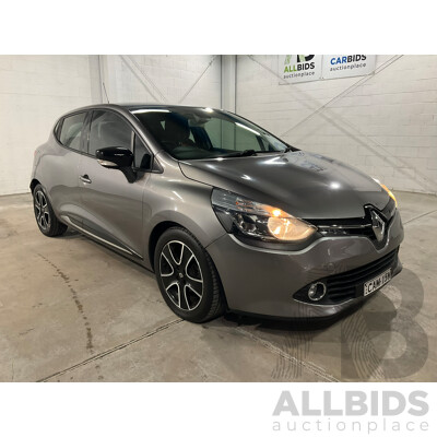 05/2015 Renault Clio Expression X98 5d Hatchback Grey 1.2L