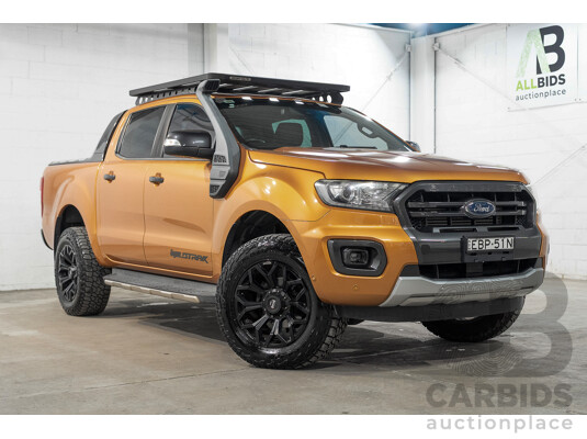 05/2019 Ford Ranger Wildtrak 2.0 (4x4) PX MKIII MY19 Double Cab P/Up Orange Twin Turbo Diesel 2.0L - photo 1